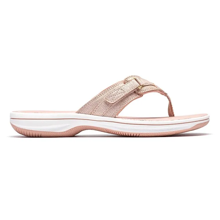 Clarks Cloudsteppers Womens Breeze Sea Flip-Flops