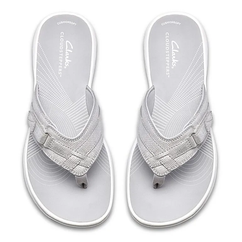 Clarks Cloudsteppers Womens Breeze Sea Flip-Flops