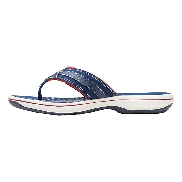 Clarks Cloudsteppers Womens Breeze Sea Flip-Flops