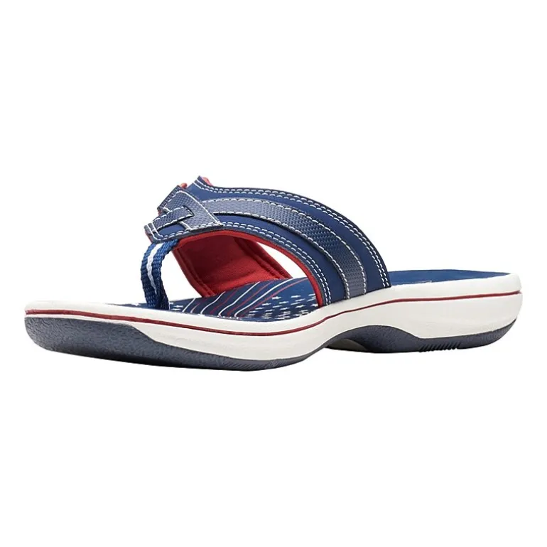 Clarks Cloudsteppers Womens Breeze Sea Flip-Flops