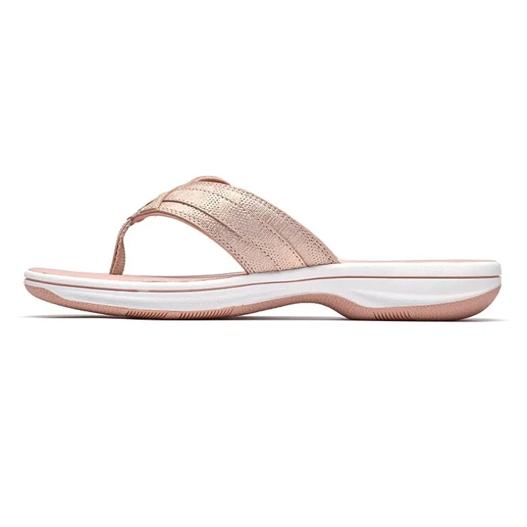 Clarks Cloudsteppers Womens Breeze Sea Flip-Flops