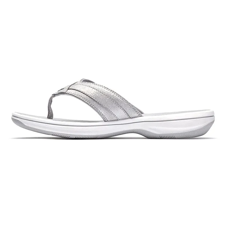 Clarks Cloudsteppers Womens Breeze Sea Flip-Flops