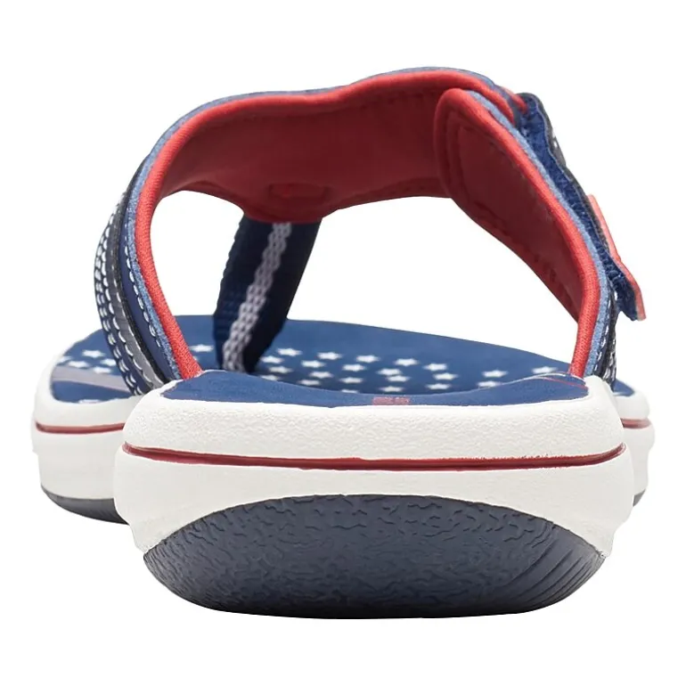 Clarks Cloudsteppers Womens Breeze Sea Flip-Flops