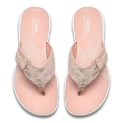 Clarks Cloudsteppers Womens Breeze Sea Flip-Flops