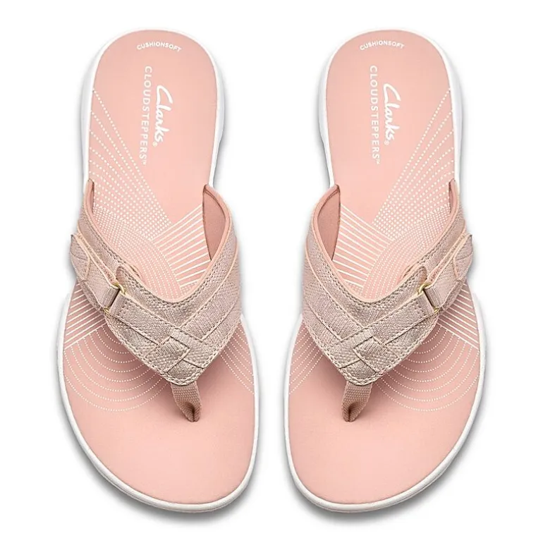 Clarks Cloudsteppers Womens Breeze Sea Flip-Flops