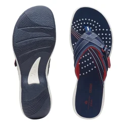 Clarks Cloudsteppers Womens Breeze Sea Flip-Flops