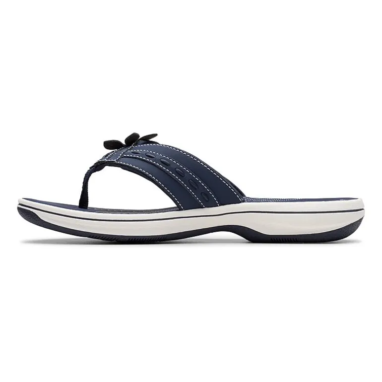 Clarks Cloudsteppers Womens Breeze Opal Flip-Flops