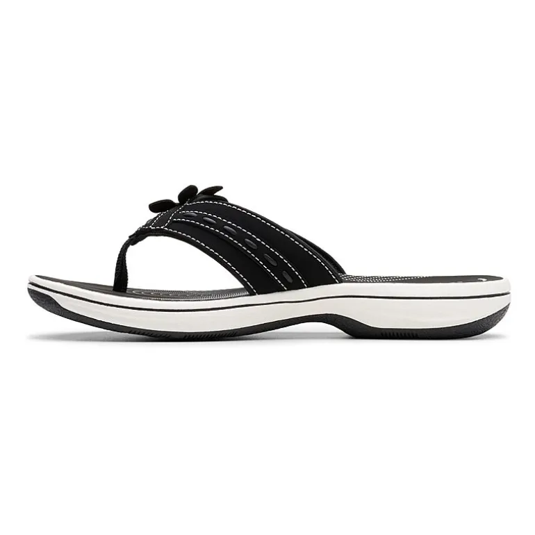 Clarks Cloudsteppers Womens Breeze Opal Flip-Flops