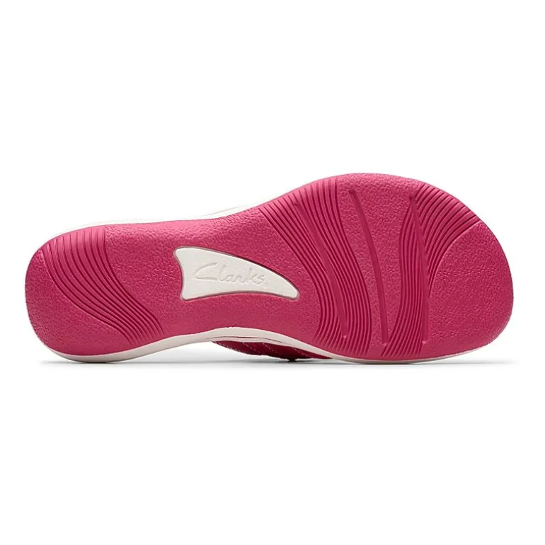 Clarks Cloudsteppers Womens Breeze Opal Flip-Flops