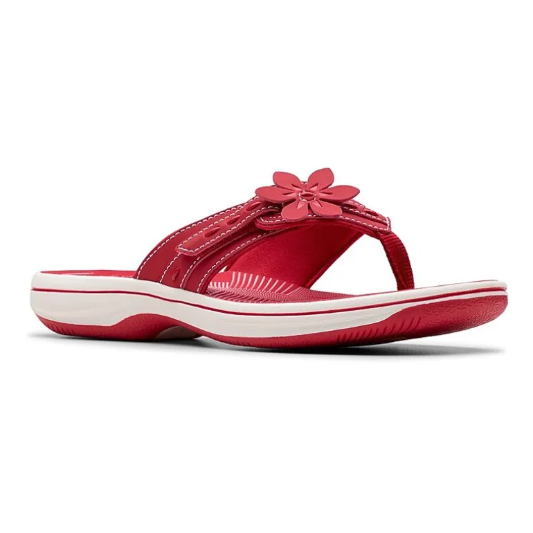 Clarks Cloudsteppers Womens Breeze Opal Flip-Flops