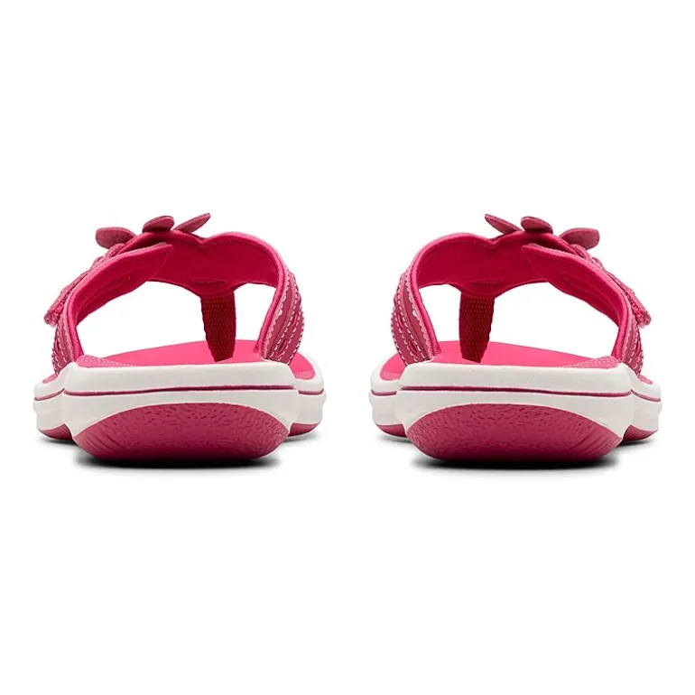 Clarks Cloudsteppers Womens Breeze Opal Flip-Flops