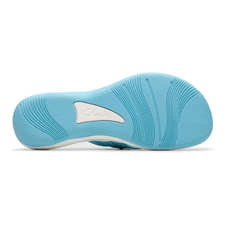 Clarks Cloudsteppers Womens Breeze Opal Flip-Flops