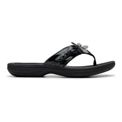 Clarks Cloudsteppers Womens Breeze Opal Flip-Flops