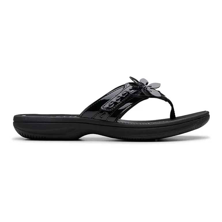 Clarks Cloudsteppers Womens Breeze Opal Flip-Flops
