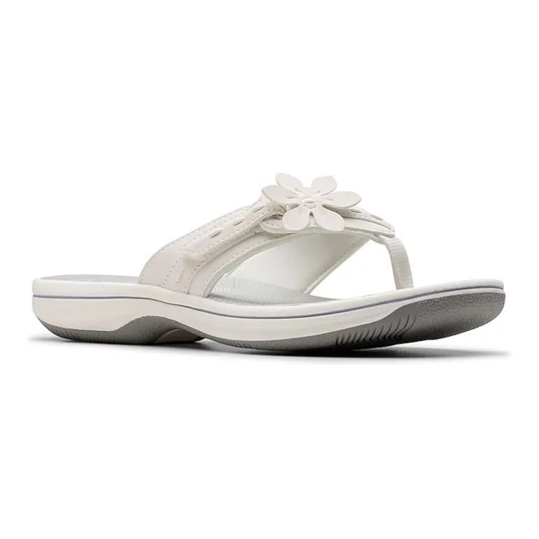 Clarks Cloudsteppers Womens Breeze Opal Flip-Flops