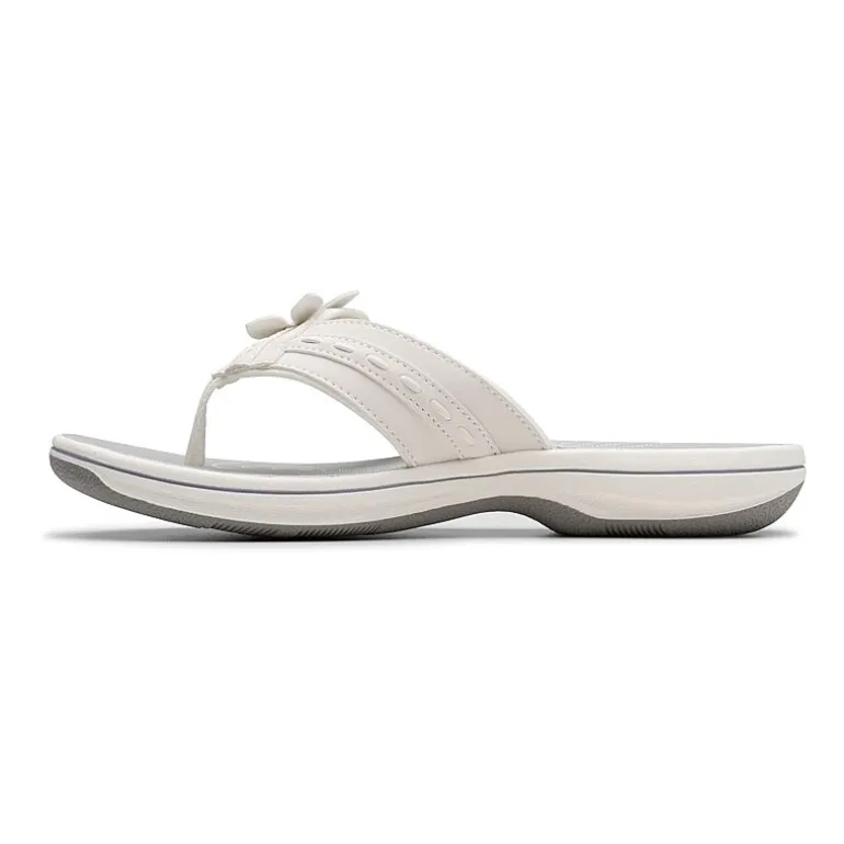 Clarks Cloudsteppers Womens Breeze Opal Flip-Flops