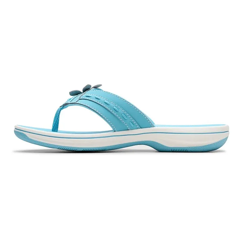 Clarks Cloudsteppers Womens Breeze Opal Flip-Flops