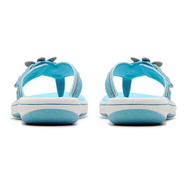 Clarks Cloudsteppers Womens Breeze Opal Flip-Flops