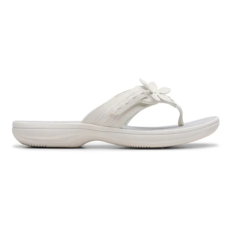 Clarks Cloudsteppers Womens Breeze Opal Flip-Flops