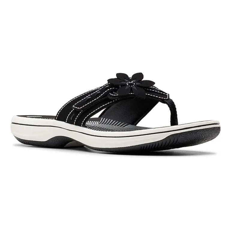 Clarks Cloudsteppers Womens Breeze Opal Flip-Flops