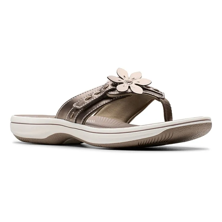 Clarks Cloudsteppers Womens Breeze Opal Flip-Flops