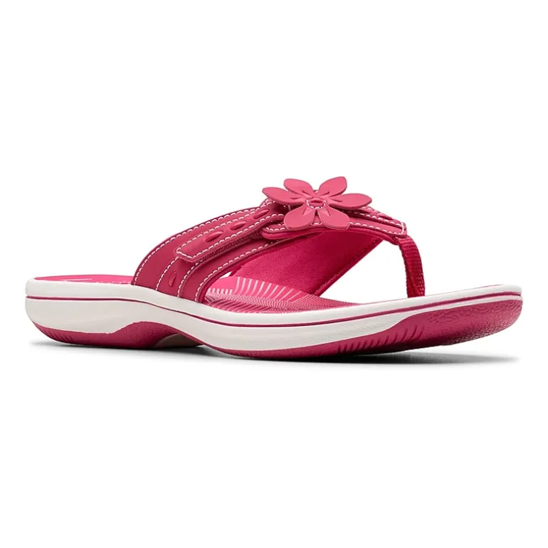 Clarks Cloudsteppers Womens Breeze Opal Flip-Flops