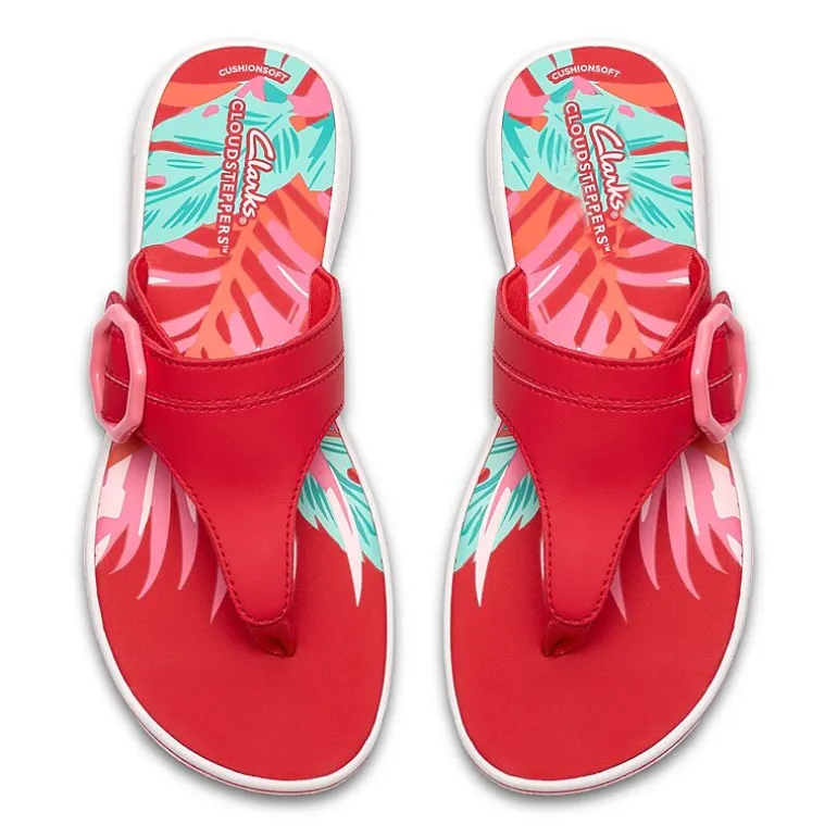 Clarks Cloudsteppers Womens Breeze Cove Flip-Flops