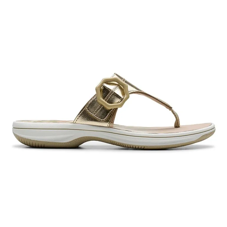 Clarks Cloudsteppers Womens Breeze Cove Flip-Flops