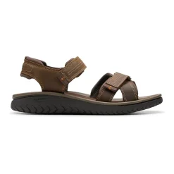 Clarks Mens Wesley Shore Adjustable Strap Flat Sandals
