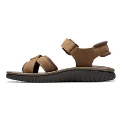 Clarks Mens Wesley Shore Adjustable Strap Flat Sandals