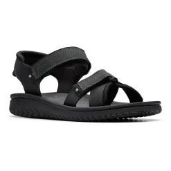 Clarks Mens Wesley Shore Adjustable Strap Flat Sandals