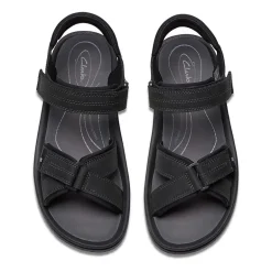 Clarks Mens Wesley Shore Adjustable Strap Flat Sandals