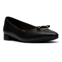 Clarks Natalyn Womens Pointed Closed Toe Ballet Flats