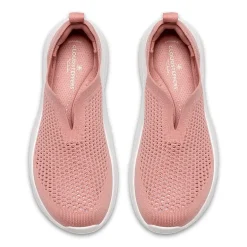 Clarks Solevana Knit Cloudsteppers Womens Round Slip-On Shoe