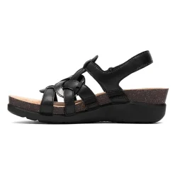 Clarks Womens Calenne Gracie Wedge Sandals
