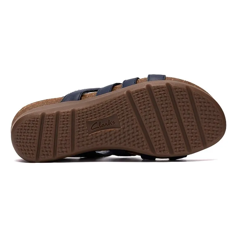 Clarks Womens Calenne Gracie Wedge Sandals