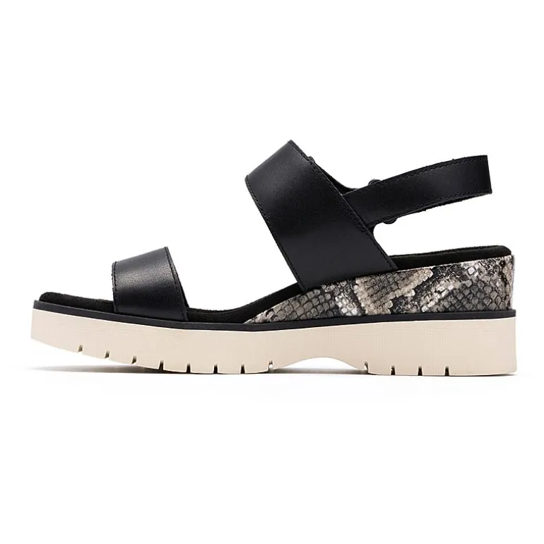 Clarks Womens Diaz Rose Wedge Sandals