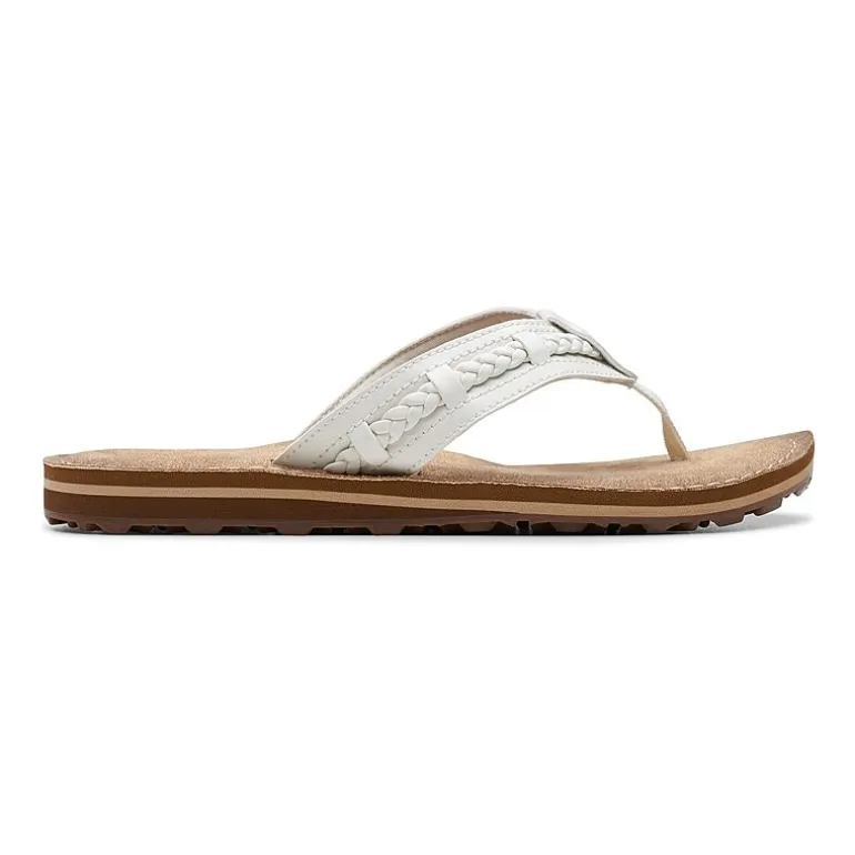 Clarks Womens Fenner Nerice Flip-Flops
