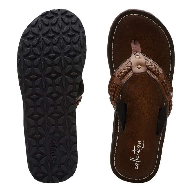 Clarks Womens Fenner Nerice Flip-Flops