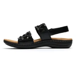 Clarks Womens Laurieann Lily Adjustable Strap Flat Sandals