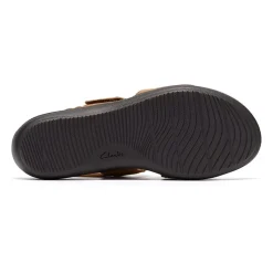 Clarks Womens Laurieann Lily Adjustable Strap Flat Sandals
