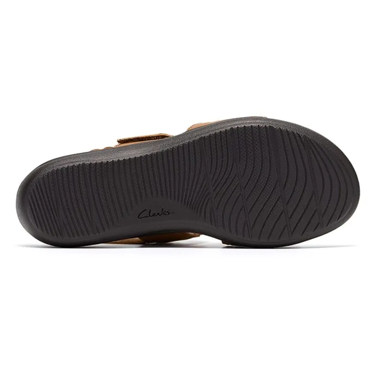 Clarks Womens Laurieann Lily Adjustable Strap Flat Sandals