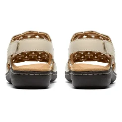 Clarks Womens Laurieann Lily Adjustable Strap Flat Sandals