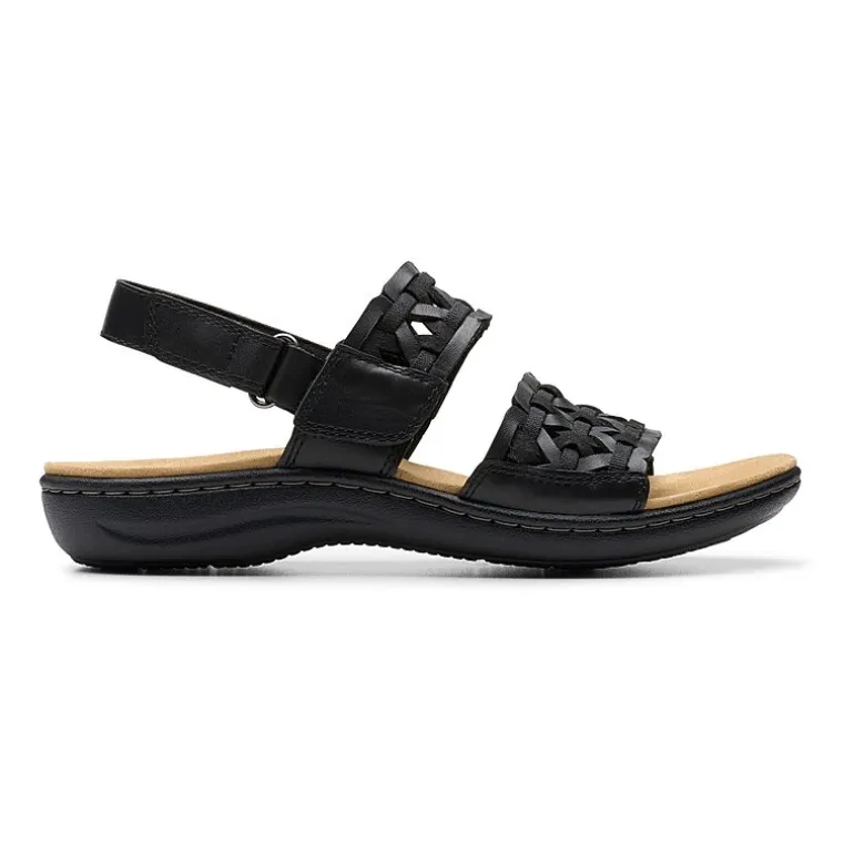 Clarks Womens Laurieann Lily Adjustable Strap Flat Sandals
