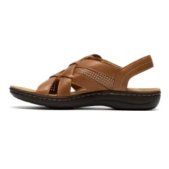 Clarks Womens Laurieann Mae Adjustable Strap Flat Sandals