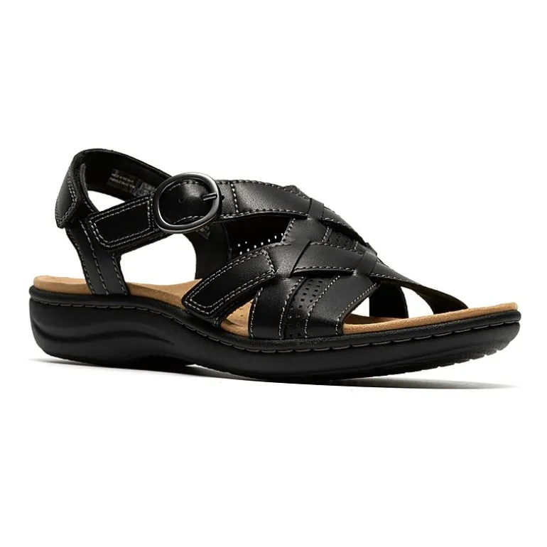 Clarks Womens Laurieann Mae Adjustable Strap Flat Sandals