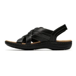 Clarks Womens Laurieann Mae Adjustable Strap Flat Sandals