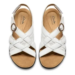 Clarks Womens Laurieann Mae Adjustable Strap Flat Sandals