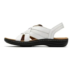 Clarks Womens Laurieann Mae Adjustable Strap Flat Sandals