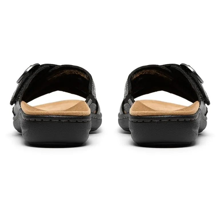 Clarks Womens Laurieann Opal Flat Sandals